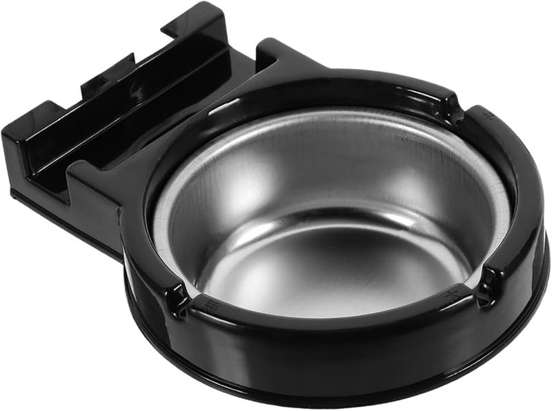 Stainless Steel Wall Mounted Ashtray For Indoor Outdoor Use Home Office Patio Bar - Image 1